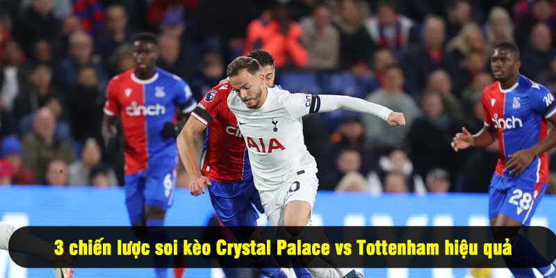 3 chiến lược soi kèo Crystal Palace vs Tottenham hiệu quả